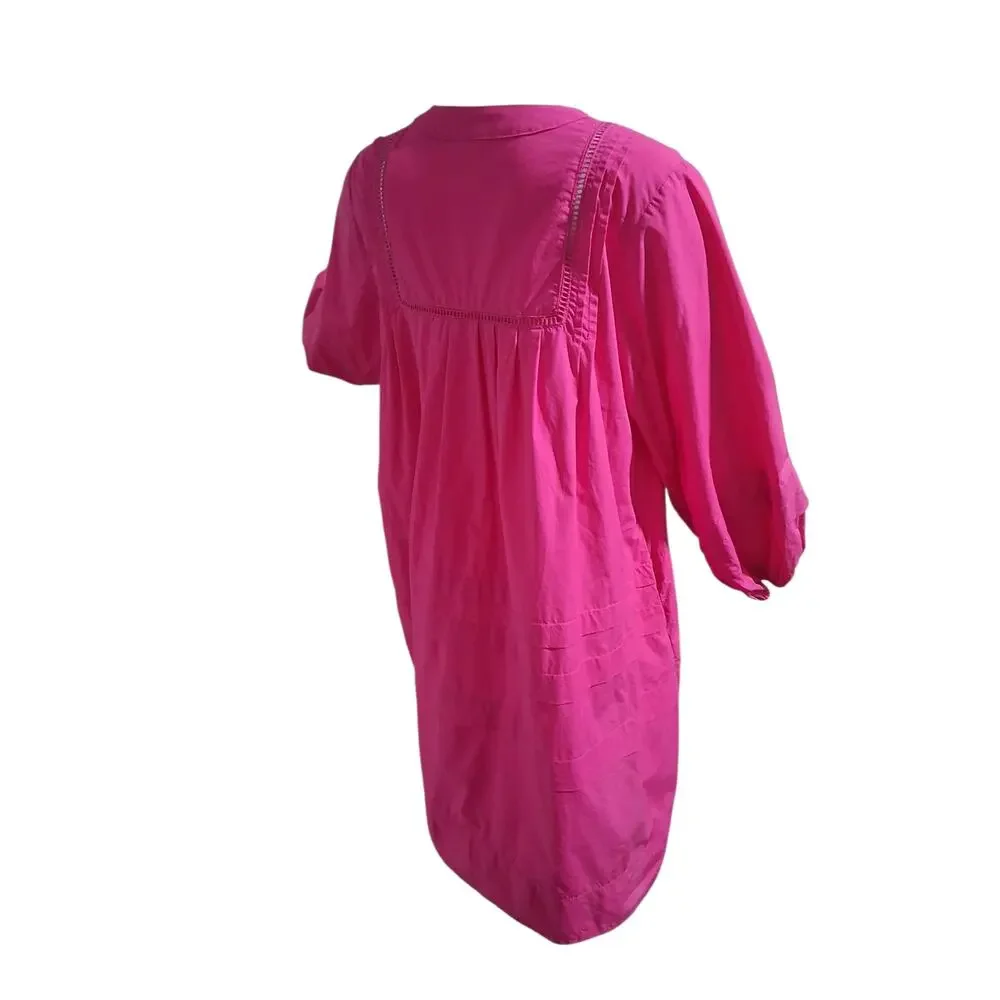 Caryn Lawn Stevie Dress Womens One size‎ Quiet Luxury Bohemian Old Money Preppy